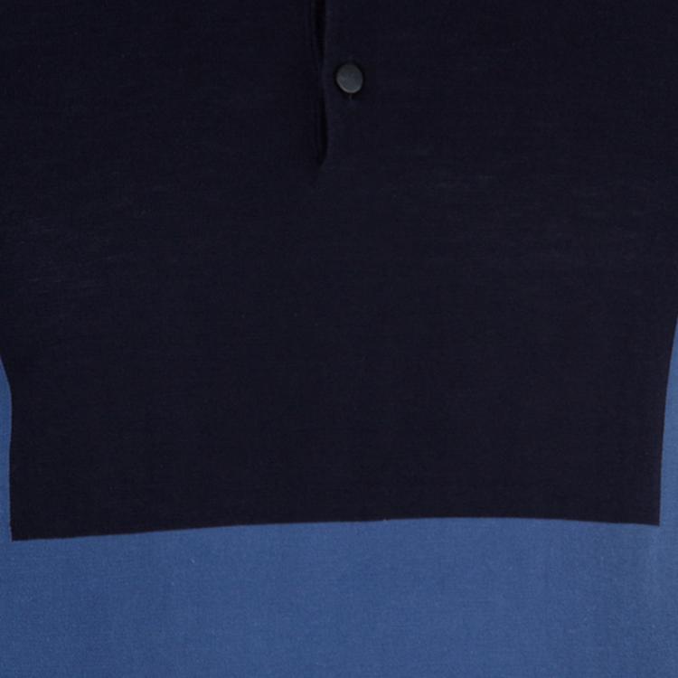 مملوكة مسبقًا Lanvin Men's Blue Polo Shirt S