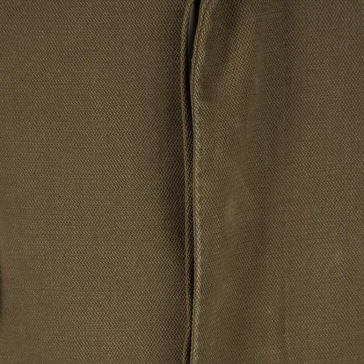 Pre Owned Loro Piana Brown Cotton Storm System Coat L