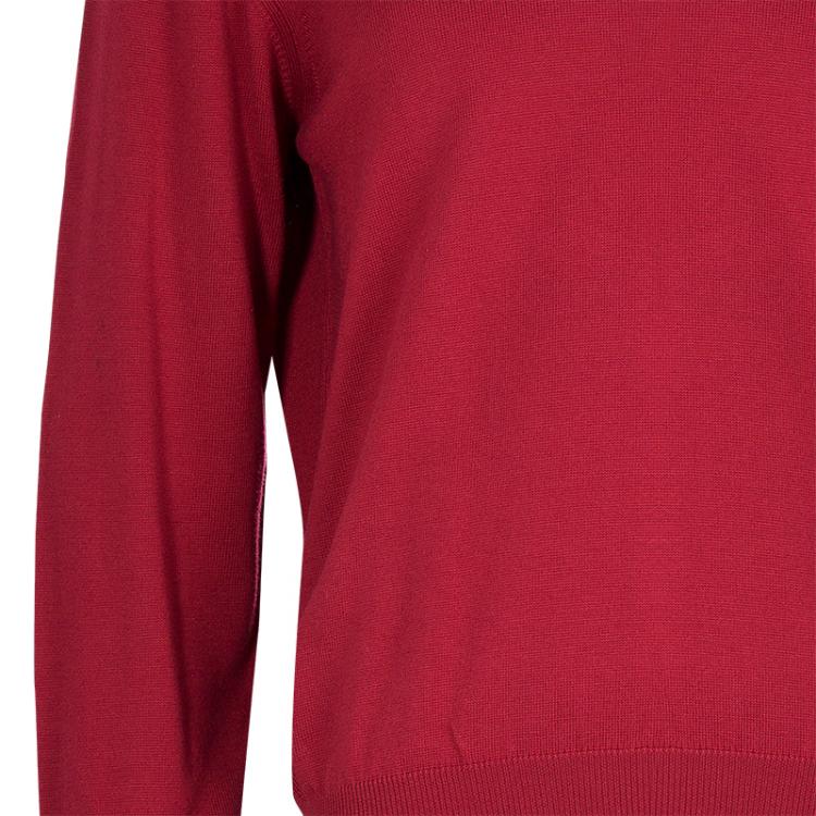 Pre Owned Loro Piana Men's Red Crewneck Sweater M