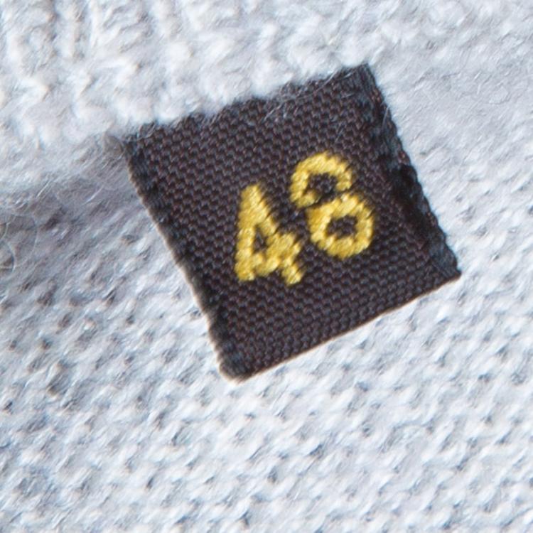 Pre Owned Loro Piana Grey Cashmere Sweater M