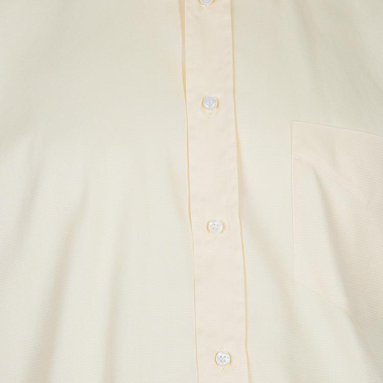 Pre Owned Loro Piana Yellow Andre Cotton Shirt M