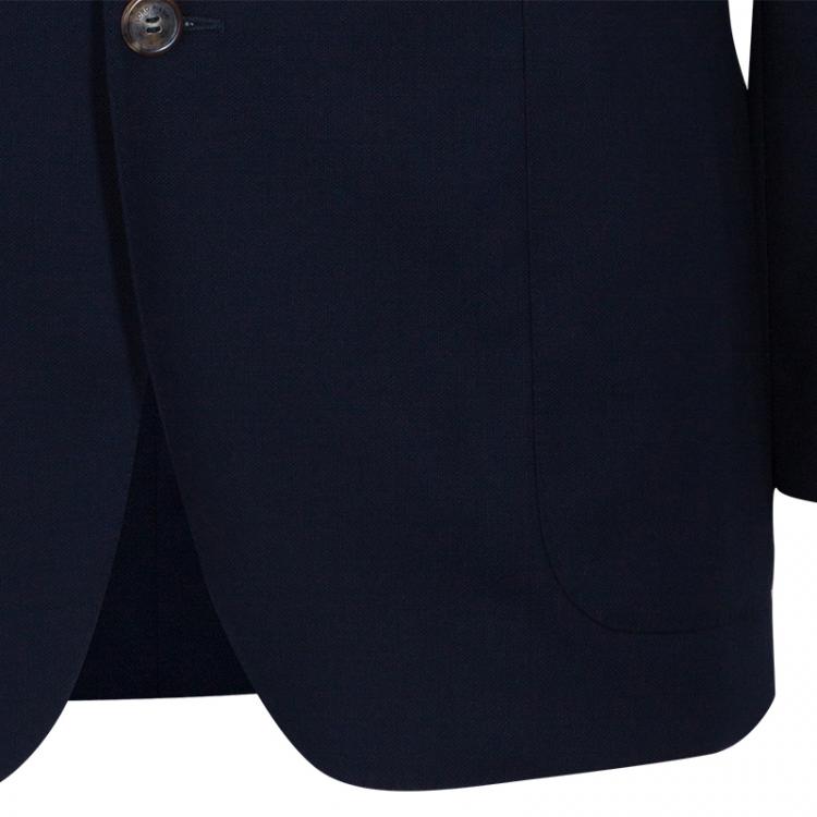 Pre Owned Loro Piana Navy Blue Voyager Jacket M