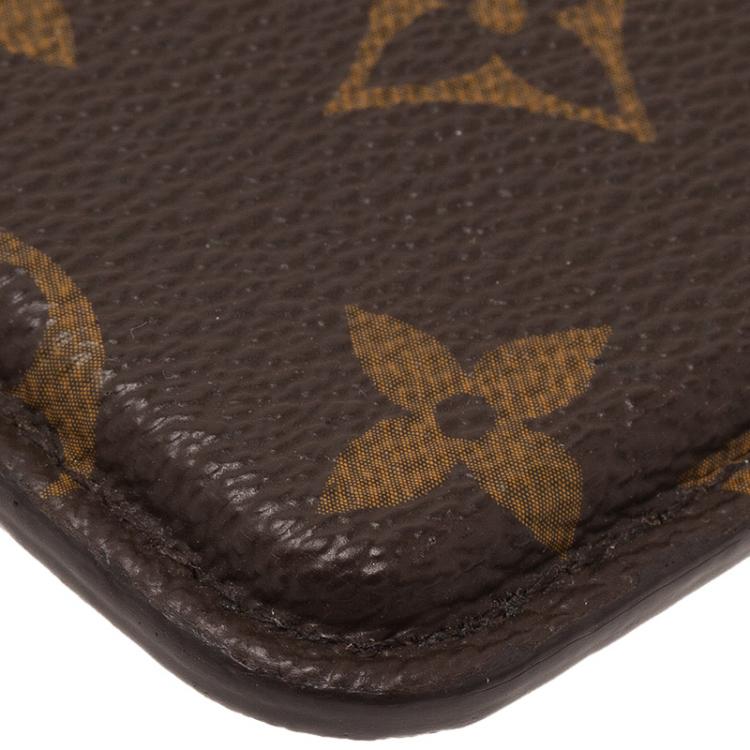 Pre Owned Louis Vuitton Brown Monogram Canvas iPhone 6 Hardcase Cover 