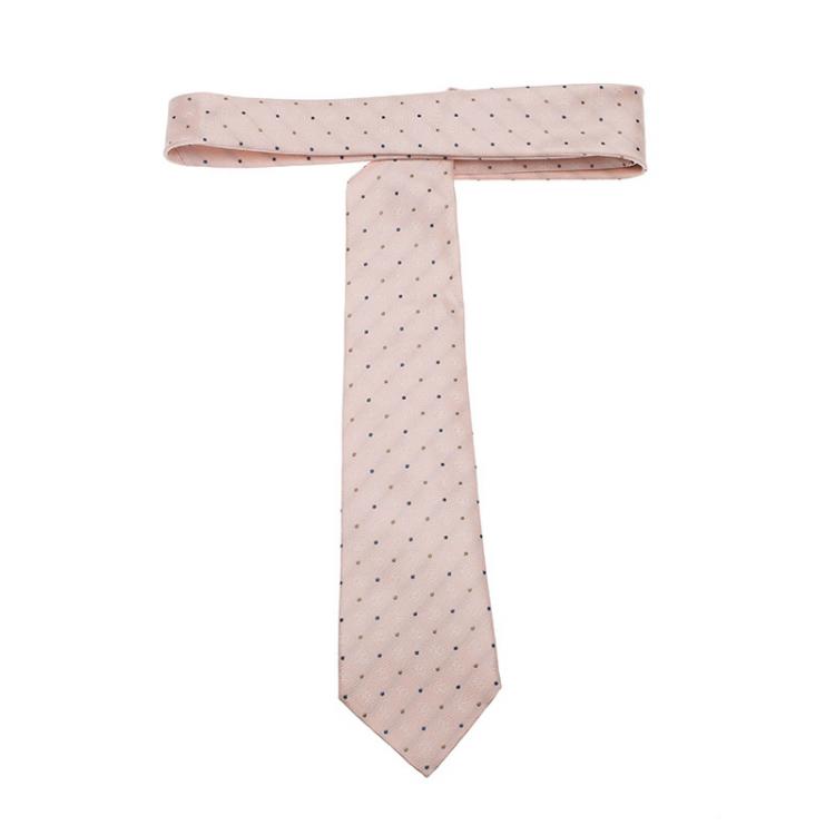 مملوكة مسبقًا Louis Vuitton Pink Silk LV Circle Dots Tie