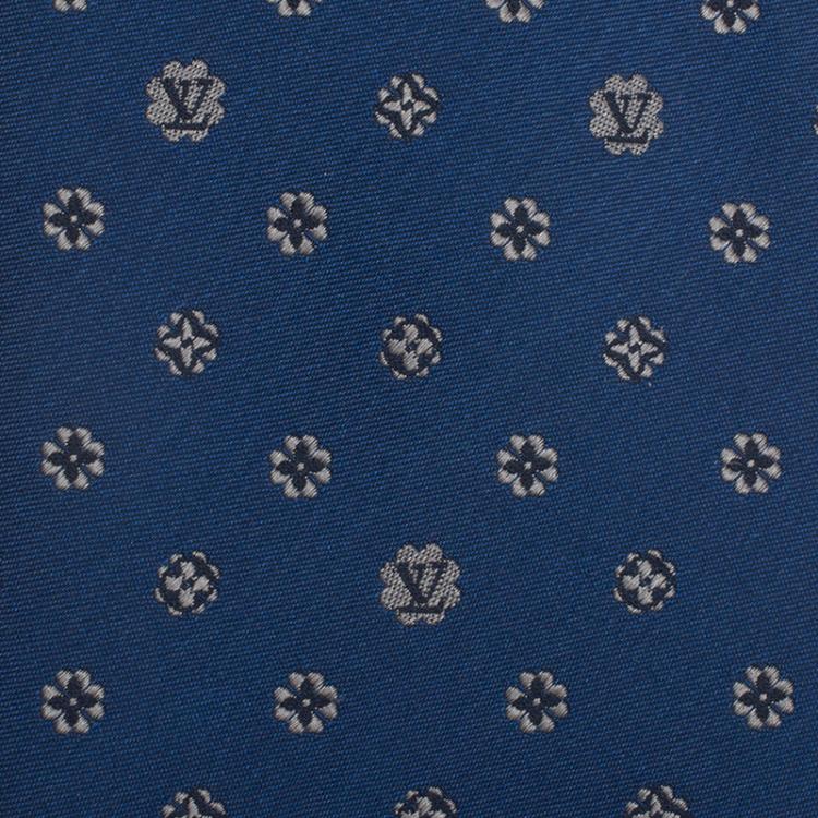 Silk tie Louis Vuitton Anthracite in Silk - 16111556