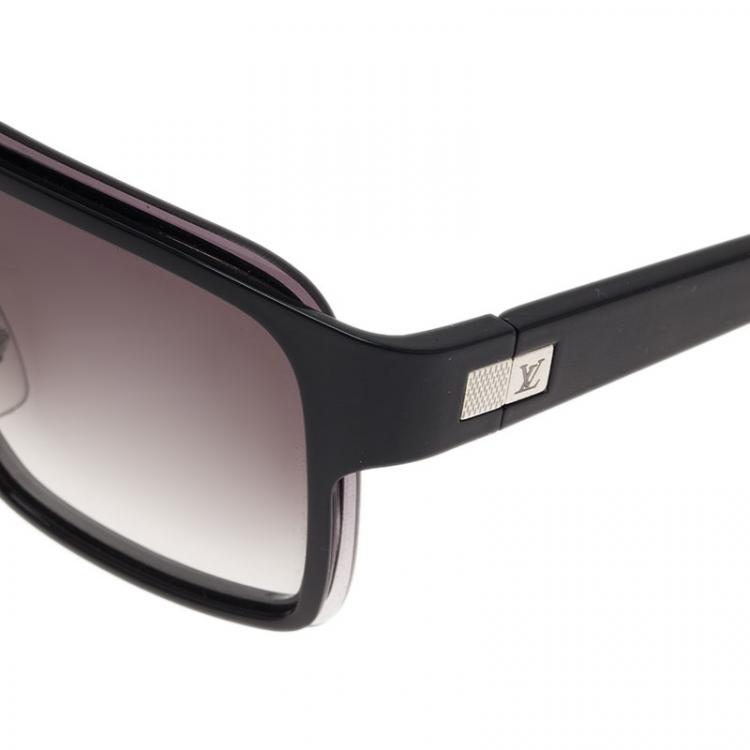 Pre Owned Louis Vuitton Black Enigme GM Sunglasses 