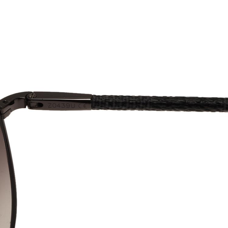 مملوكة مسبقًا Louis Vuitton Damier Graphite Conspiration Pilote Aviators 