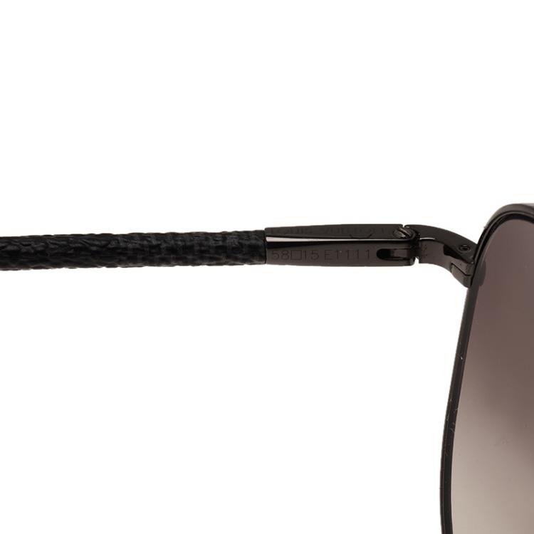 مملوكة مسبقًا Louis Vuitton Damier Graphite Conspiration Pilote Aviators 