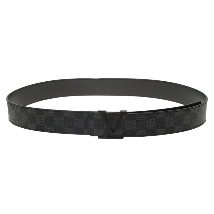 Louis Vuitton Mens Belts, Black, 100cm (Stock Confirmation Required)