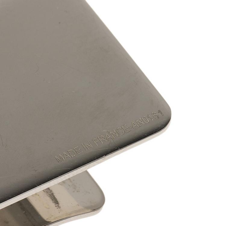 Pre Owned Louis Vuitton Champs Elysees Silver Tone Bill Clip