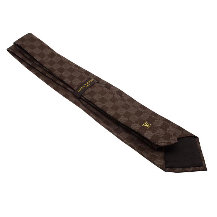 مملوكة مسبقًا Louis Vuitton Damier Ebene Classique Tie
