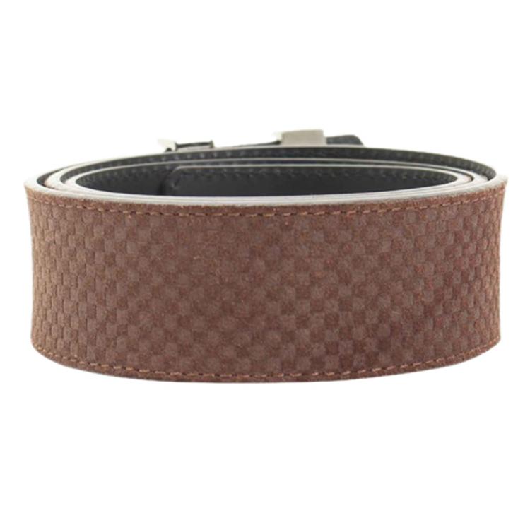Louis Vuitton Brown Micro Damier Ebene Initiales Belt Dark brown Suede  Leather ref.965037 - Joli Closet