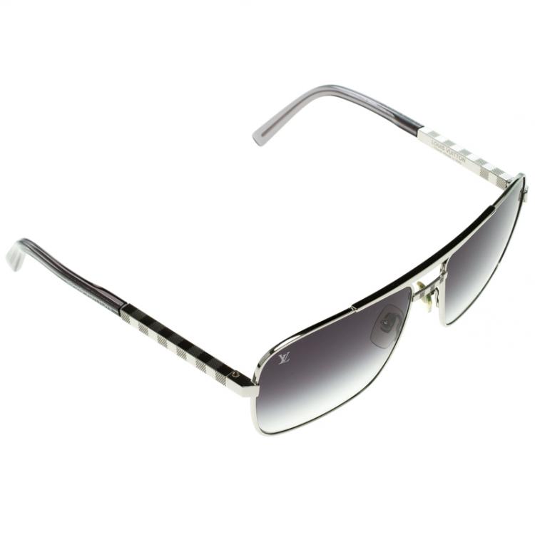 Louis Vuitton, Accessories, Louis Vuitton Attitude Mens Silver Sunglasses  Z260u