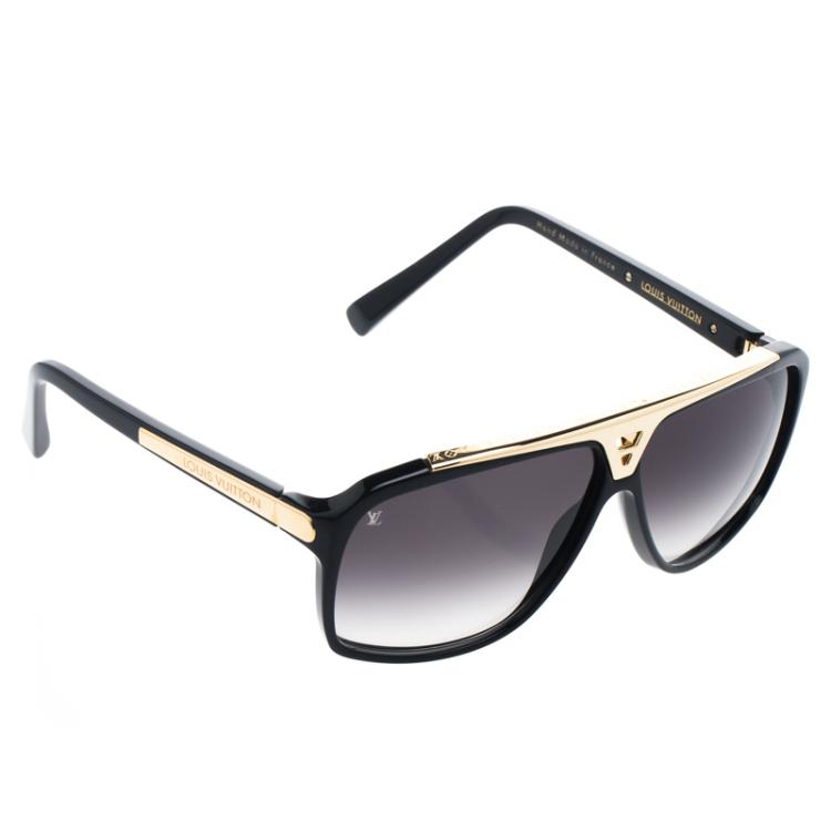 Louis Vuitton Black Z0350W Evidence Square Sunglasses Louis Vuitton | The  Luxury Closet