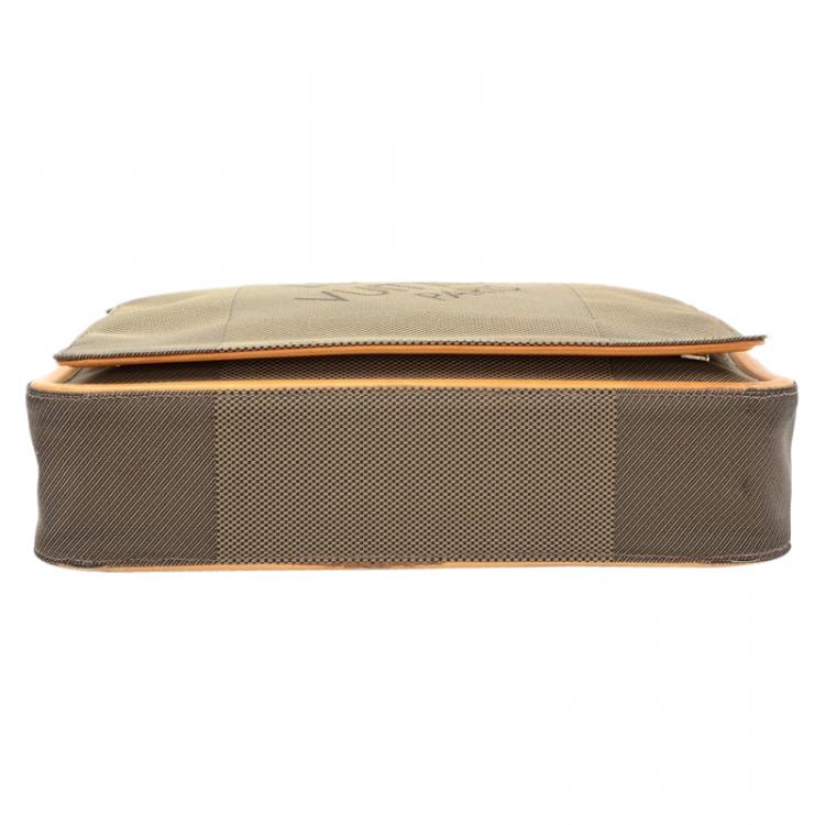 Pre Owned Louis Vuitton Terre Damier Geant Canvas Messenger Bag