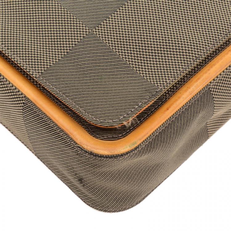 Pre Owned Louis Vuitton Terre Damier Geant Canvas Messenger Bag