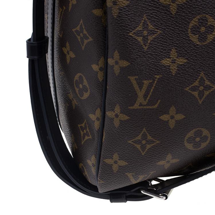 Pre Owned Louis Vuitton Monogram Macassar Canvas Keepall 45