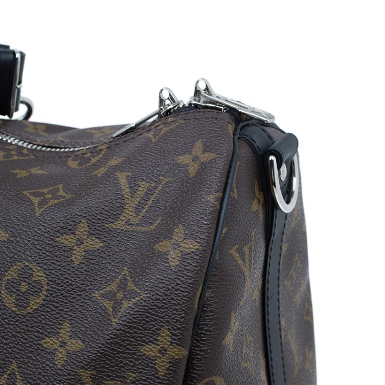 Pre Owned Louis Vuitton Monogram Canvas Macassar Keepall Bandouliere 45