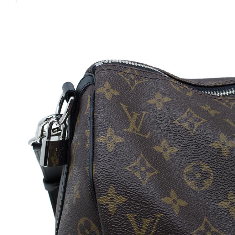 Pre Owned Louis Vuitton Monogram Canvas Macassar Keepall Bandouliere 45
