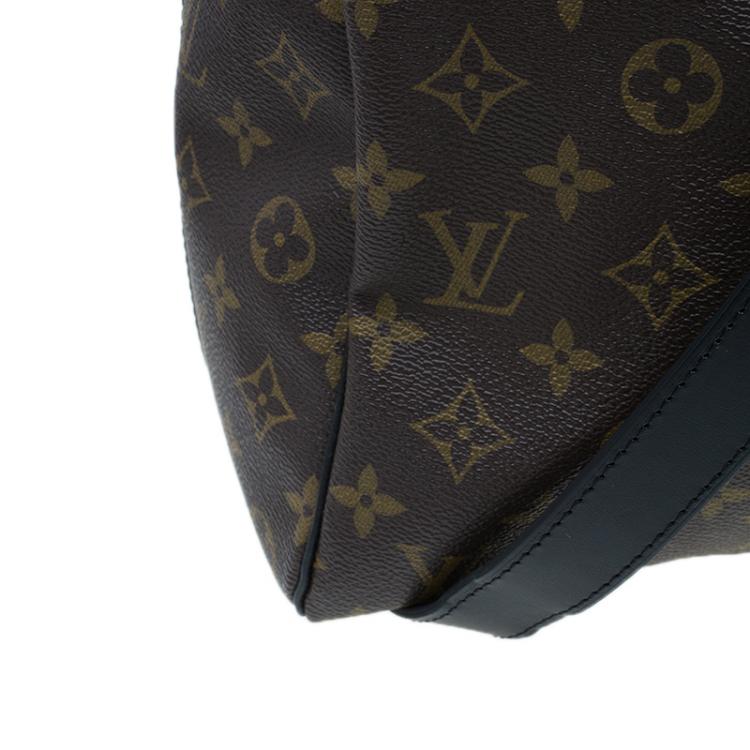 Pre Owned Louis Vuitton Monogram Canvas Macassar Keepall Bandouliere 45