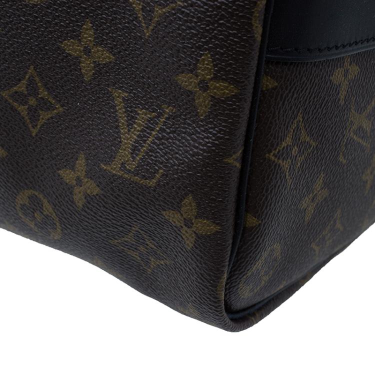 Pre Owned Louis Vuitton Monogram Canvas Macassar Keepall Bandouliere 45