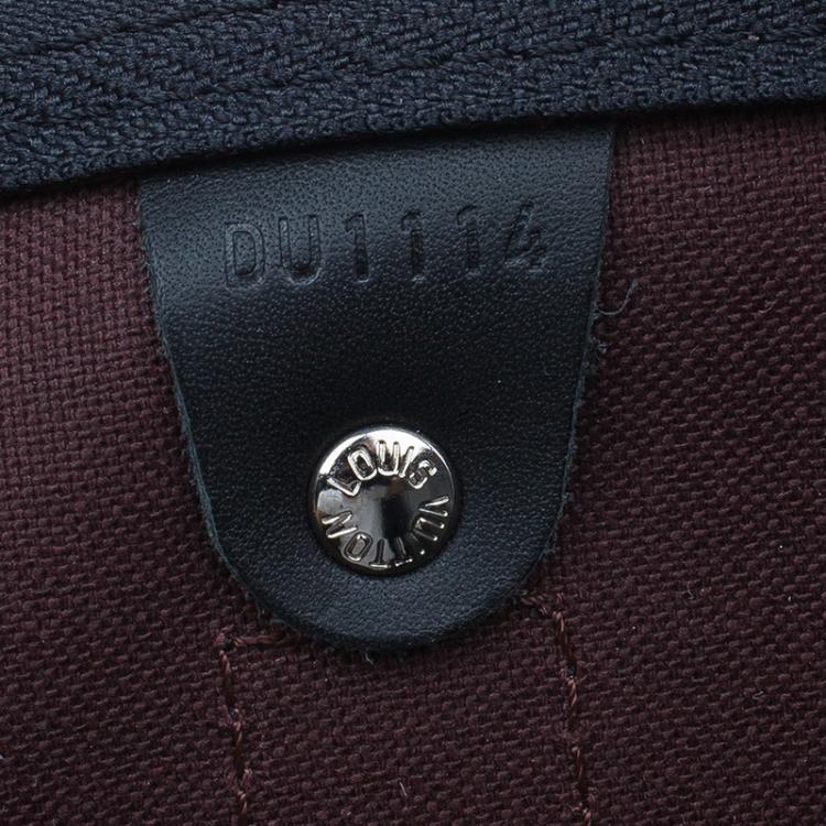 Pre Owned Louis Vuitton Monogram Canvas Macassar Keepall Bandouliere 45