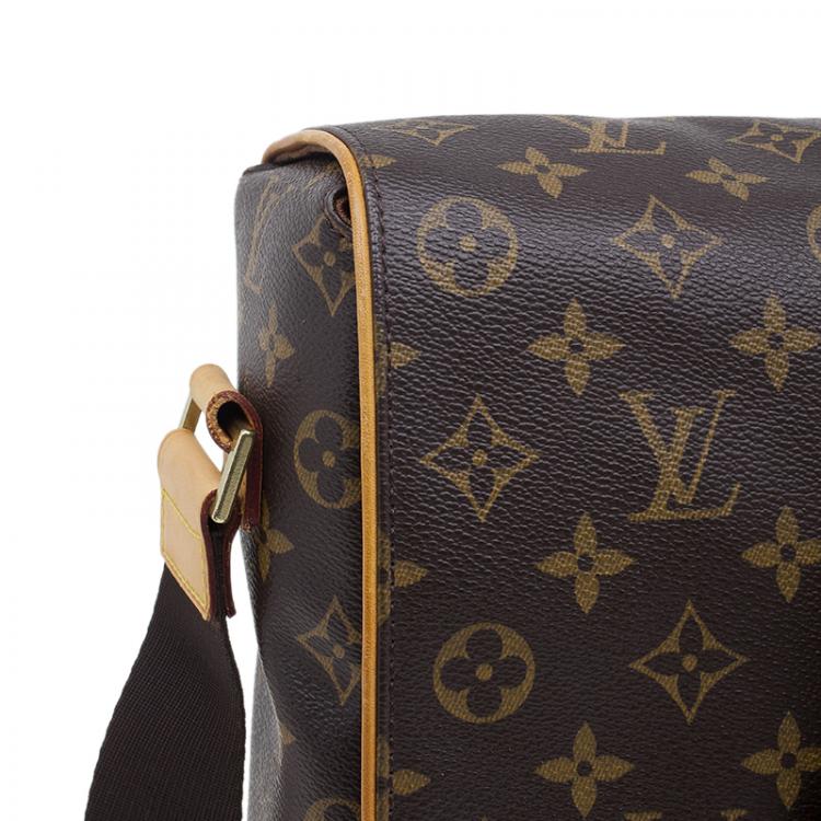Pre Owned Louis Vuitton Monogram Canvas Abbesses Messenger Bag