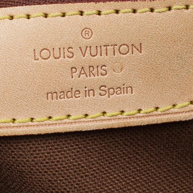 Pre Owned Louis Vuitton Monogram Canvas Abbesses Messenger Bag