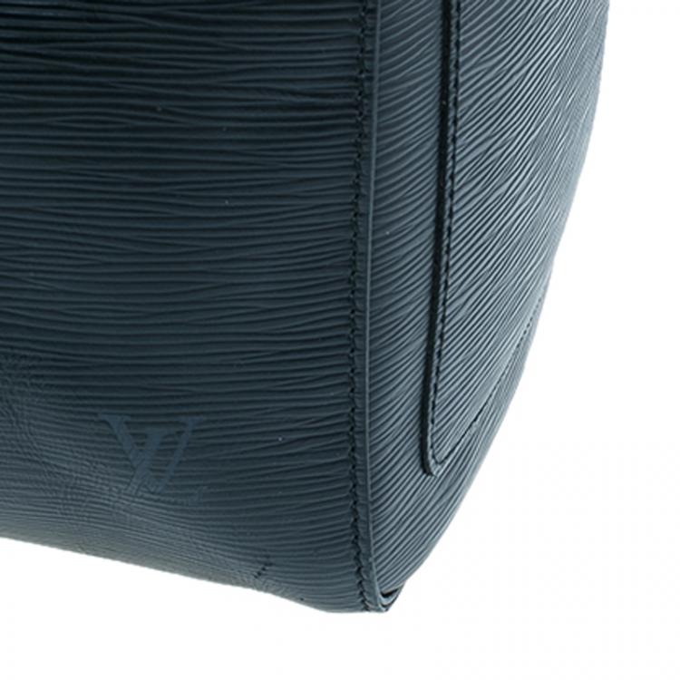 مملوكة مسبقًا Louis Vuitton Black Epi Keepall 50 Travel Boston Bag