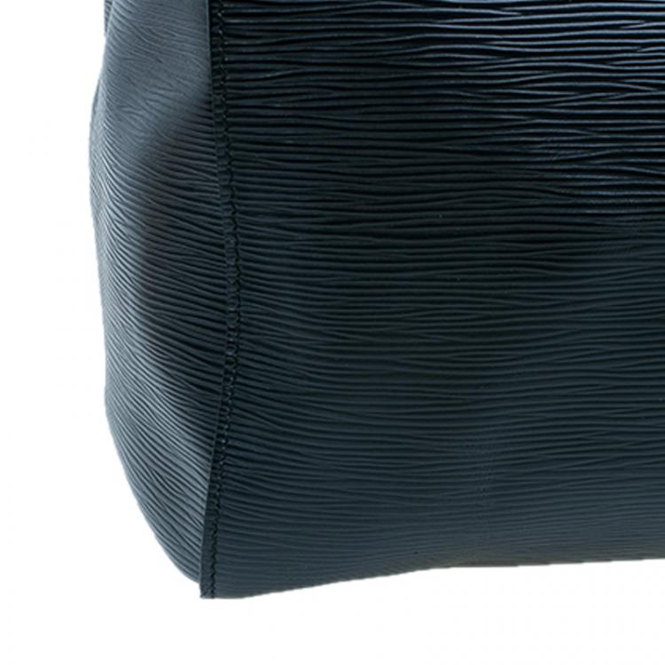 مملوكة مسبقًا Louis Vuitton Black Epi Keepall 50 Travel Boston Bag