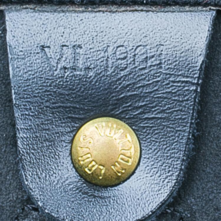 مملوكة مسبقًا Louis Vuitton Black Epi Keepall 50 Travel Boston Bag