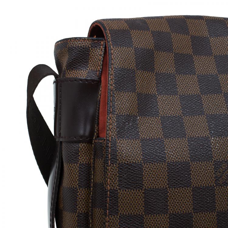 Pre Owned Louis Vuitton Damier Ebene Canvas Bastille Messenger Bag