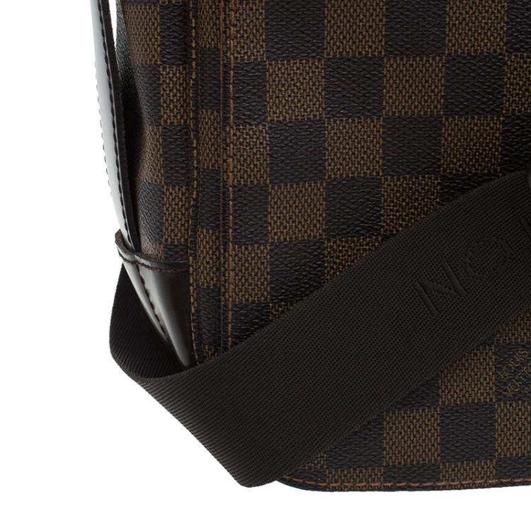 Pre Owned Louis Vuitton Damier Ebene Canvas Bastille Messenger Bag