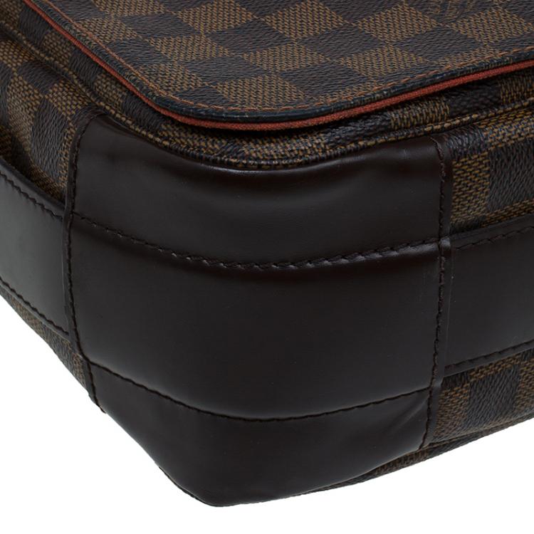 Pre Owned Louis Vuitton Damier Ebene Canvas Bastille Messenger Bag