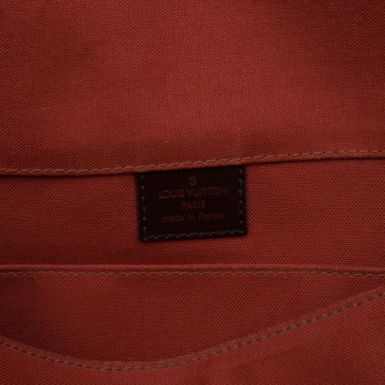 Pre Owned Louis Vuitton Damier Ebene Canvas Bastille Messenger Bag