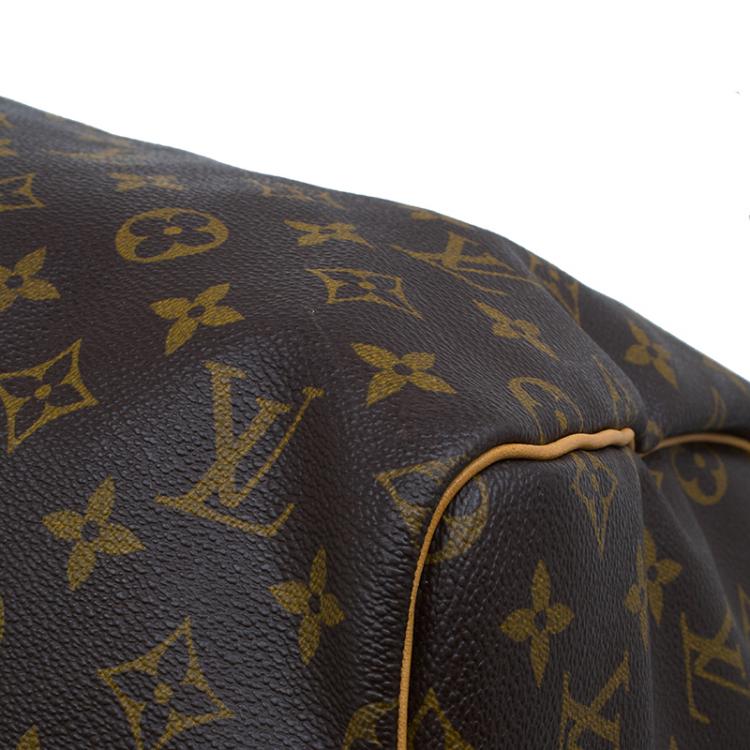 Pre Owned Louis Vuitton Monogram Canvas Keepall Bandouliere 55
