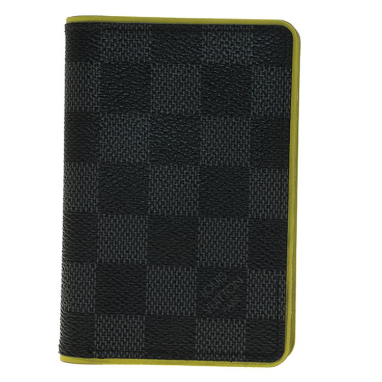 Pre Owned Louis Vuitton Damier Graphite Pocket Organizer
