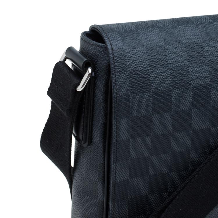 Pre Owned Louis Vuitton Damier Graphite Canvas District PM Bag
