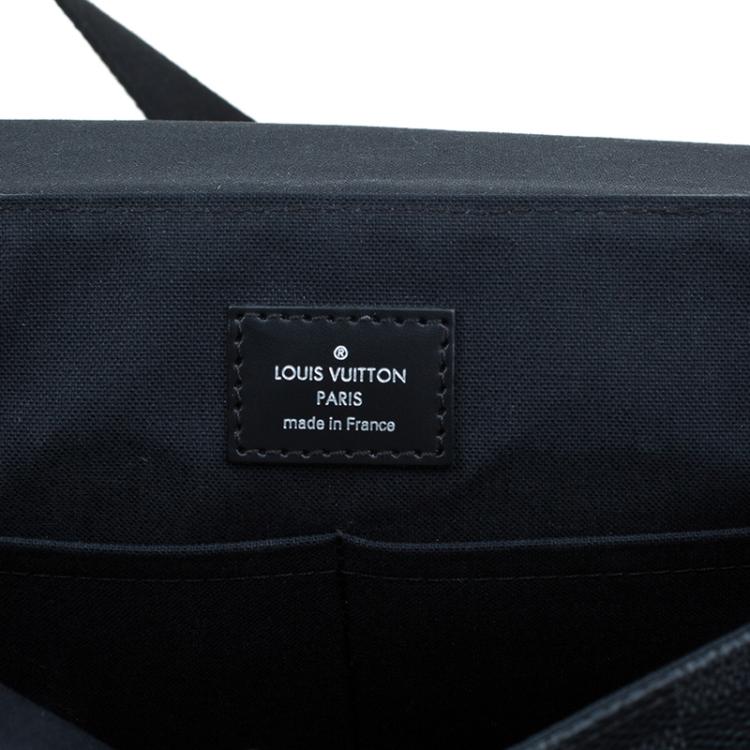 Pre Owned Louis Vuitton Damier Graphite Canvas District PM Bag