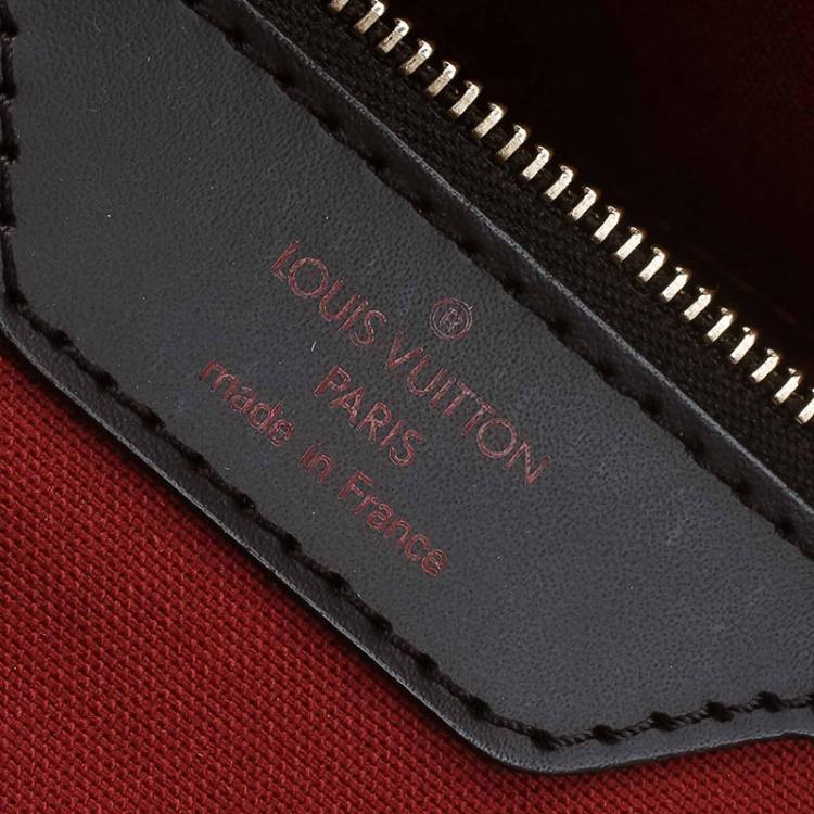 Pre Owned Louis Vuitton Damier Ebene Canvas Greenwich GM Bag