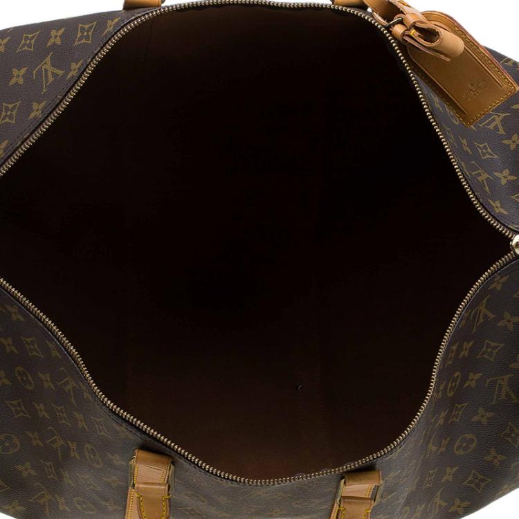 Pre Owned Louis Vuitton Monogram Canvas Keepall Bandouliere 60 