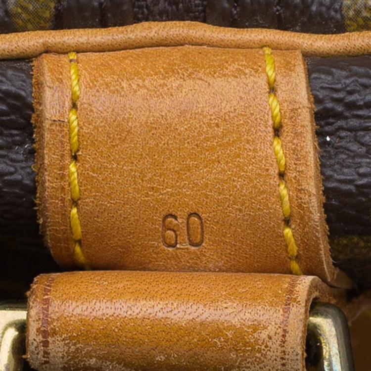 Pre Owned Louis Vuitton Monogram Canvas Keepall Bandouliere 60 