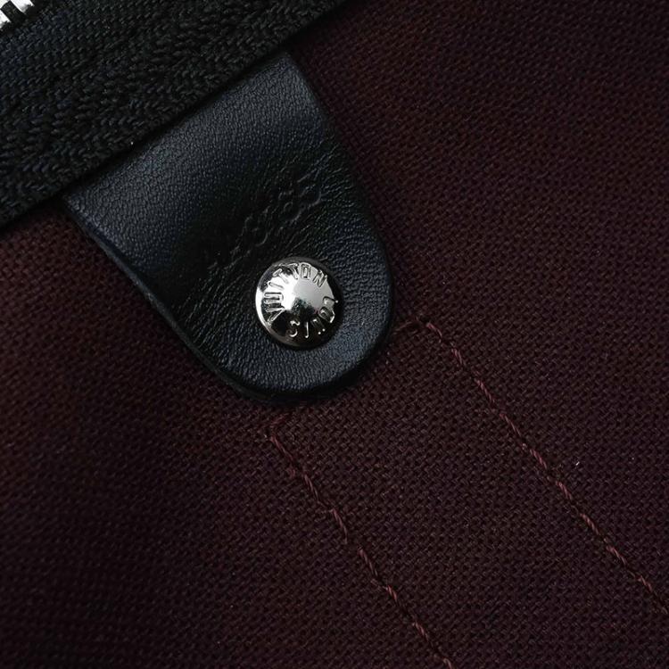 Pre Owned Louis Vuitton Monogram Canvas Macassar Keepall Bandouliere 45