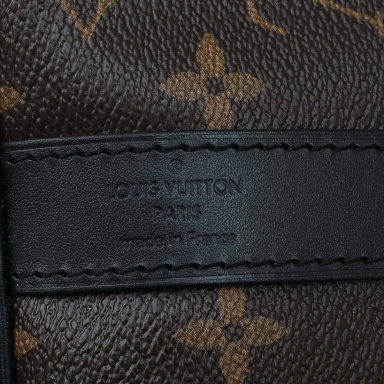 Pre Owned Louis Vuitton Monogram Canvas Macassar Keepall Bandouliere 45