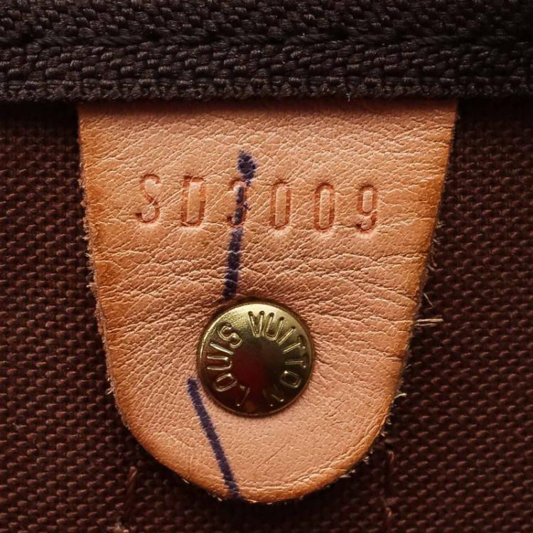 Pre Owned Louis Vuitton Monogram Canvas Keepall Bandouliere 55