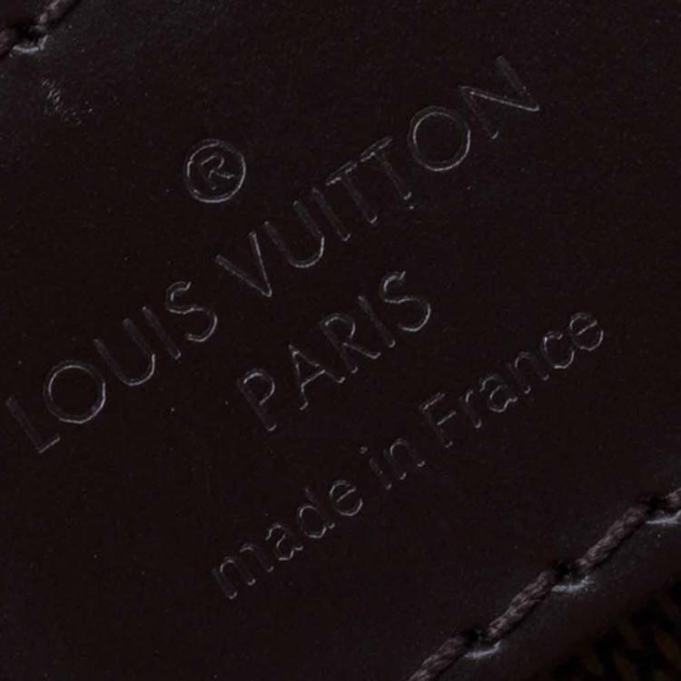 Pre Owned Louis Vuitton Damier Ebene Canvas Shelton MM Messenger Bag