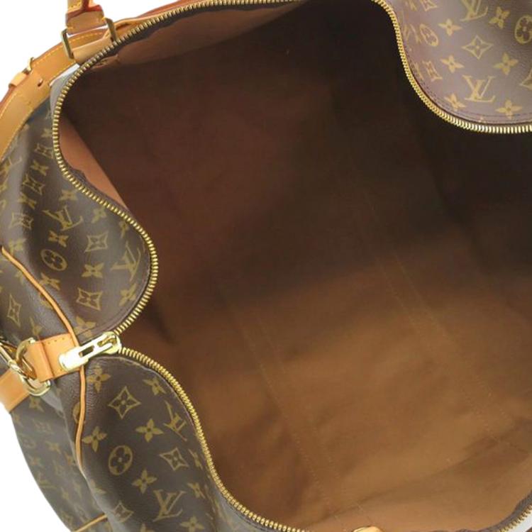 Pre Owned Louis Vuitton Monogram Canvas Keepall Bandouliere 60