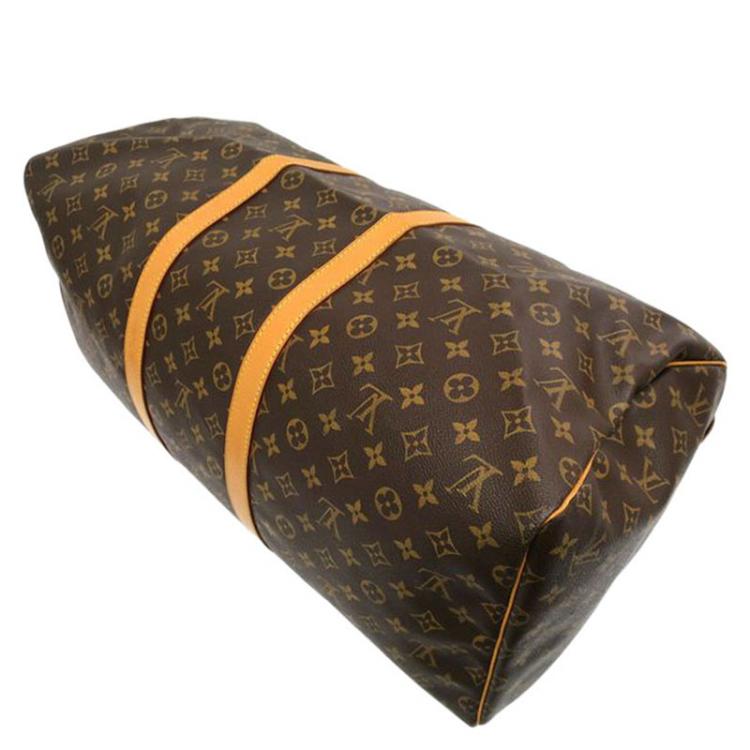 Pre Owned Louis Vuitton Monogram Canvas Keepall 55