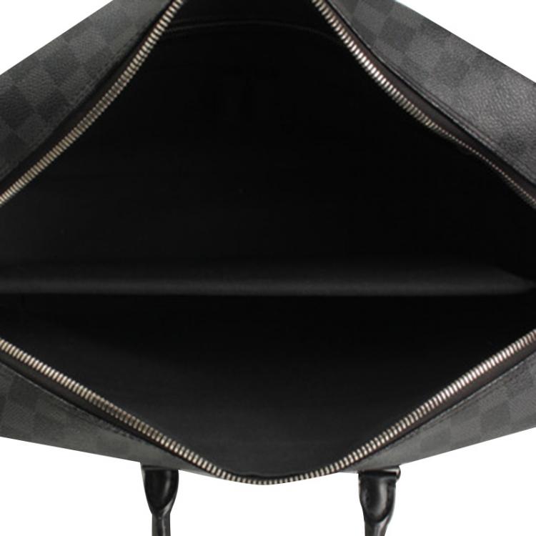 Pre Owned Louis Vuitton Damier Graphite Porte Documents Voyage Briefcase GM