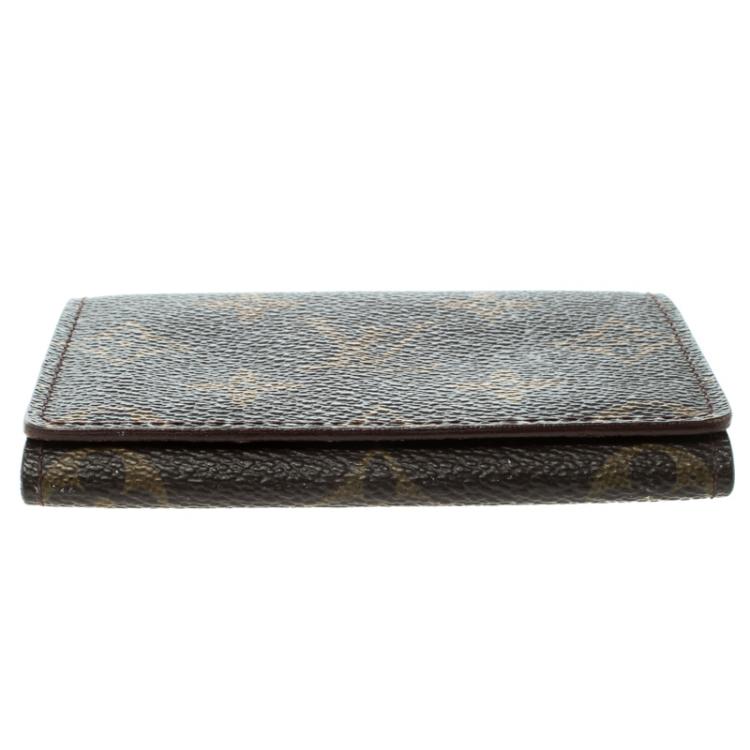 مملوكة مسبقًا Louis Vuitton Monogram Canvas Business Card Holder